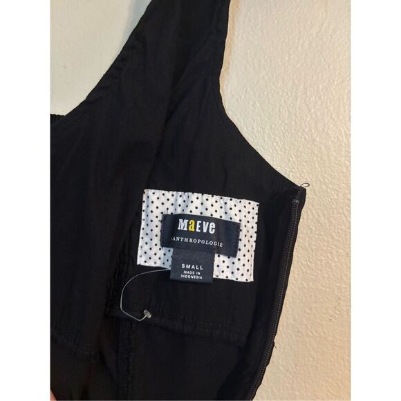 Maeve The Cleo Bombshell Fit & Flare Mini Dress SZ Sm Feminine Girly Cotton BLND - Picture 8 of 12